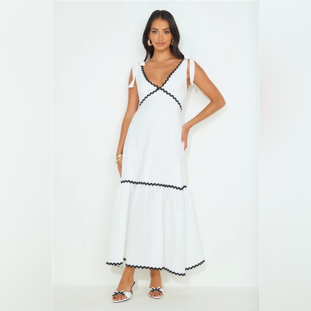 Sara Loves Maxi Dress White